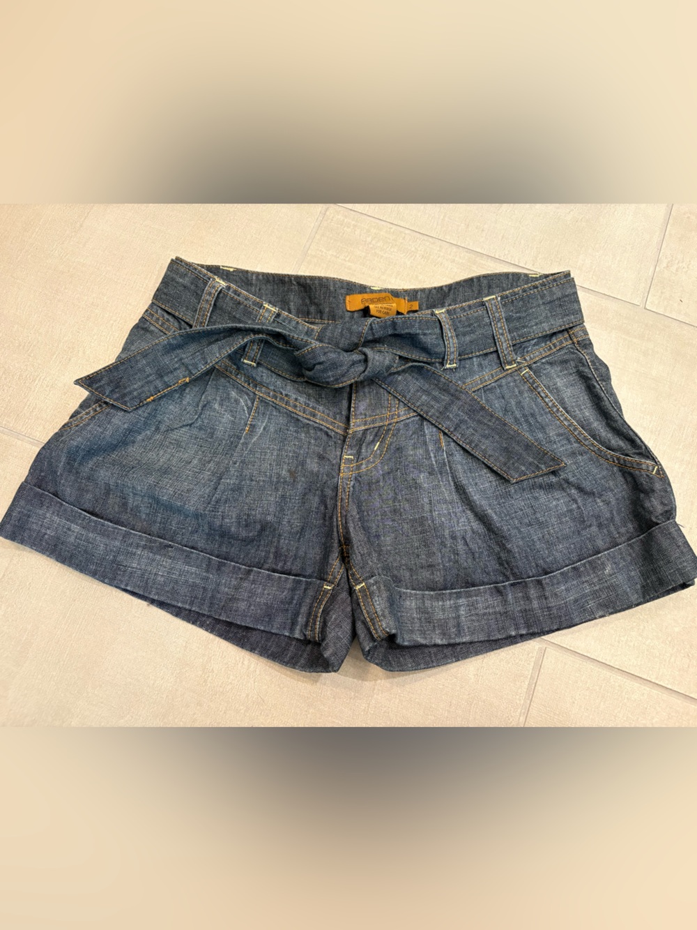 Arden B Size 2 Denim Shorts Chambray NWOT